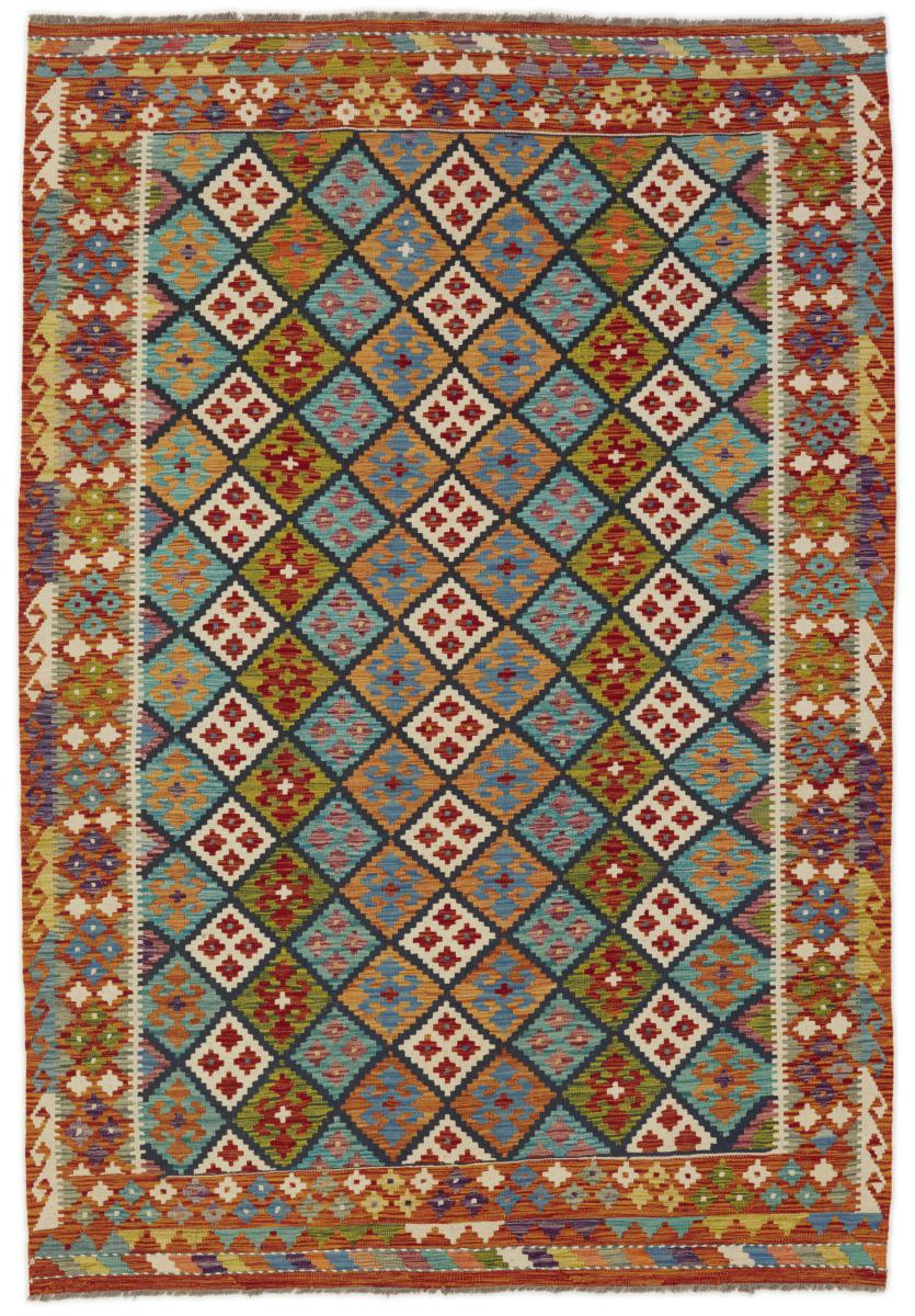 Tapete afegão Kilim Afegão 295x202 295x202, Tapete persa Tecido à mão