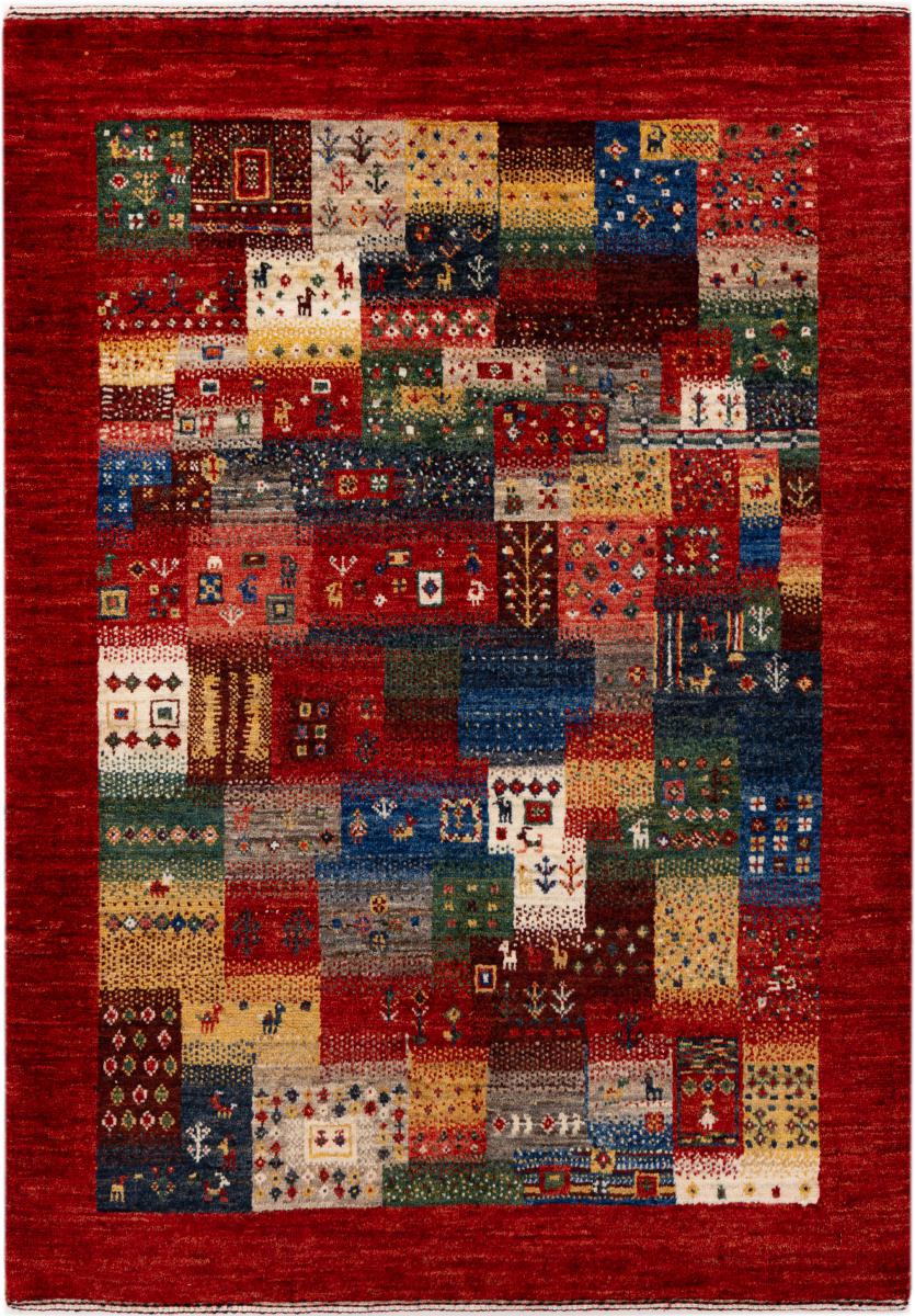 Perzisch tapijt Perzisch Gabbeh Loribaft Atelier 126x89 126x89, Perzisch tapijt Handgeknoopt