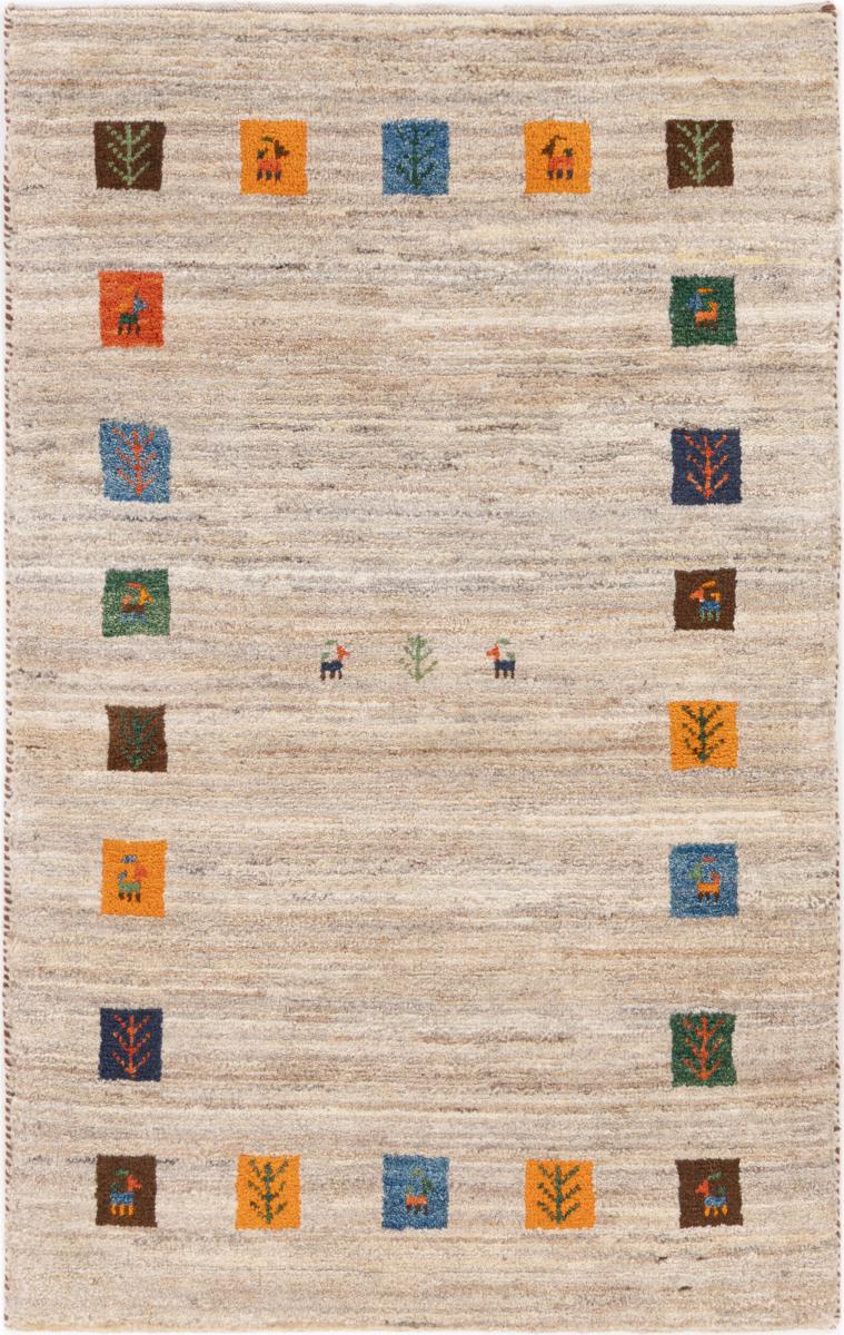 Tapis persan Persan Gabbeh Pure 123x78 123x78, Tapis persan Noué à la main