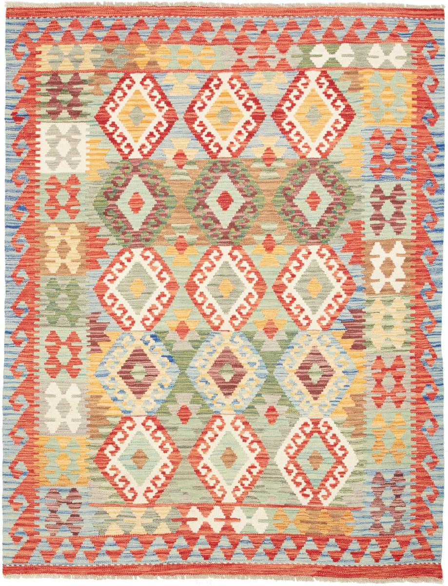 Tapis afghan Kilim Afghan 197x155 197x155, Tapis persan Tissé à la main