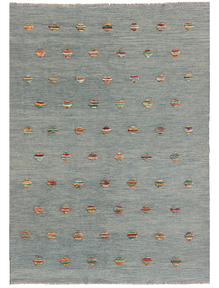 Alfombra afgana Kilim Afghan Nimbaft Edition 234x171 234x171, Alfombra persa Tejido a mano