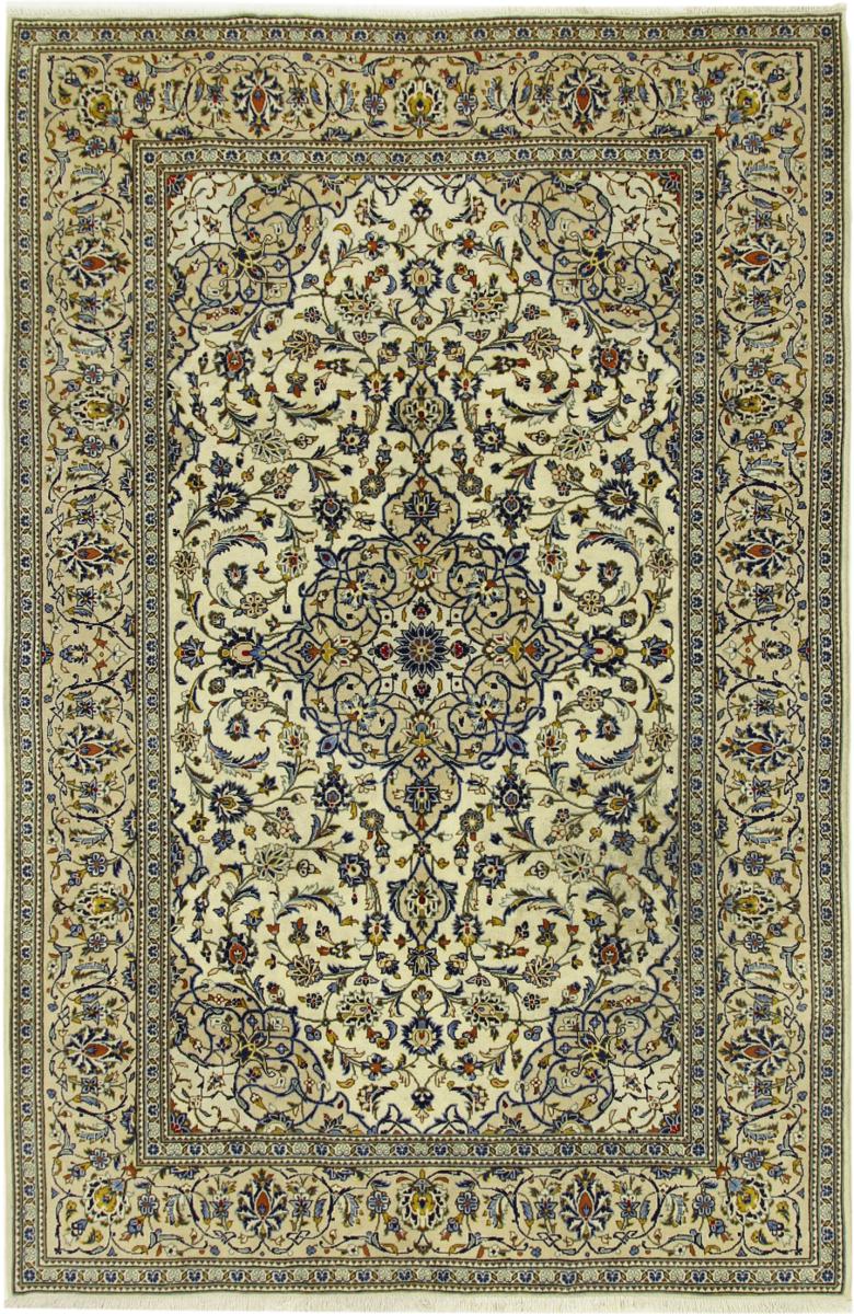 Persian Rug Keshan 9'11"x6'6" 9'11"x6'6", Persian Rug Knotted by hand