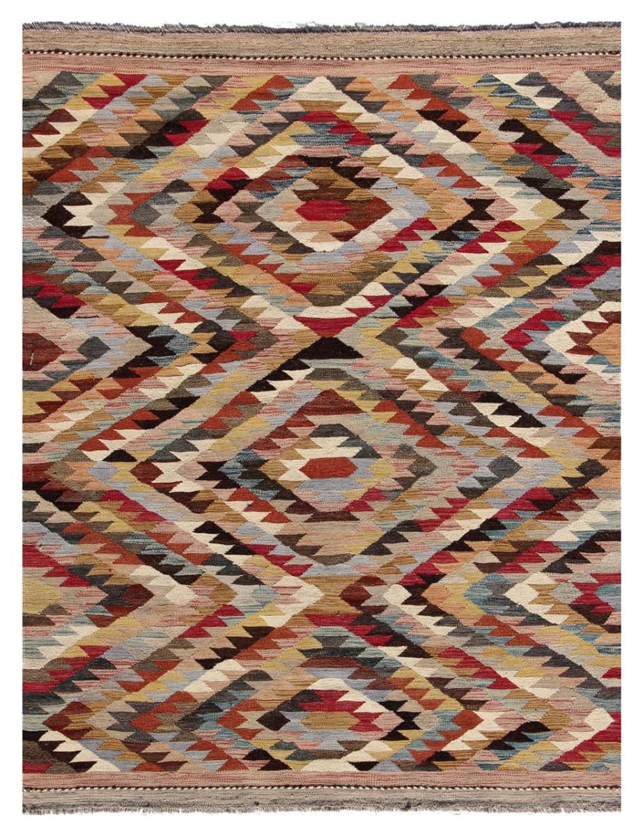 Afghan rug Kilim Afghan Heritage 6'6"x4'6" 6'6"x4'6", Persian Rug Woven by hand