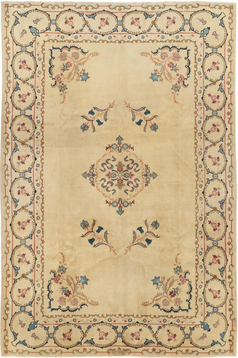 Persisk teppe Keshan 321x221 321x221, Persisk teppe Knyttet for hånd