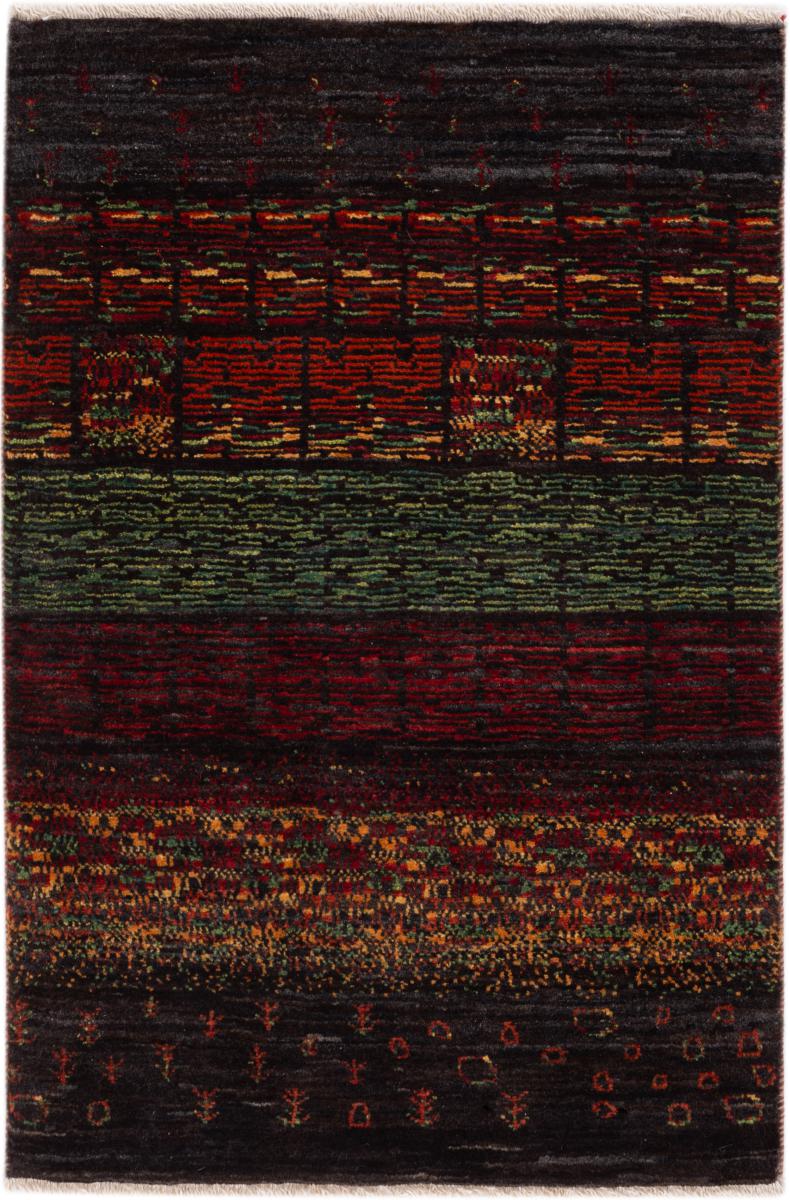 Persialainen matto Persia Gabbeh Loribaft Nowbaft 91x61 91x61, Persialainen matto Solmittu käsin