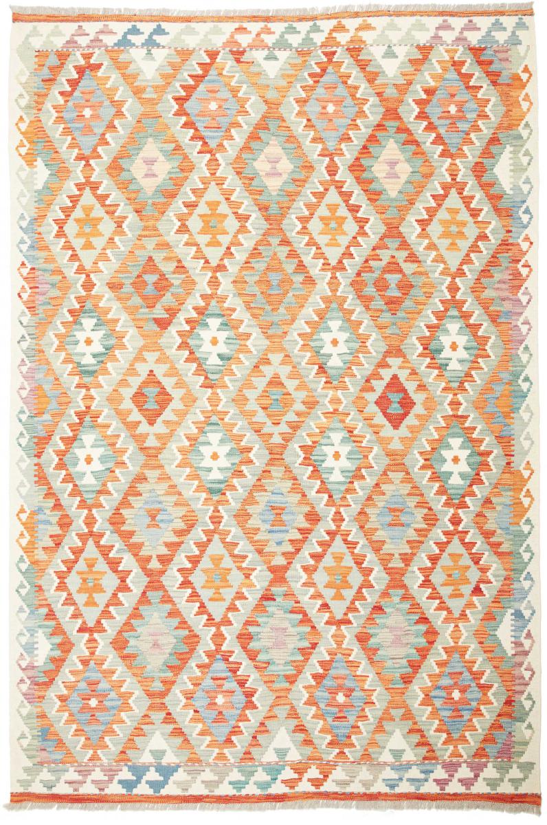 Afghaans tapijt Kilim  Afghan 253x169 253x169, Perzisch tapijt Handgeweven