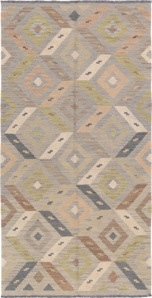 Afghan rug Kilim Afghan 6'7"x3'5" 6'7"x3'5", Persian rug Handwoven