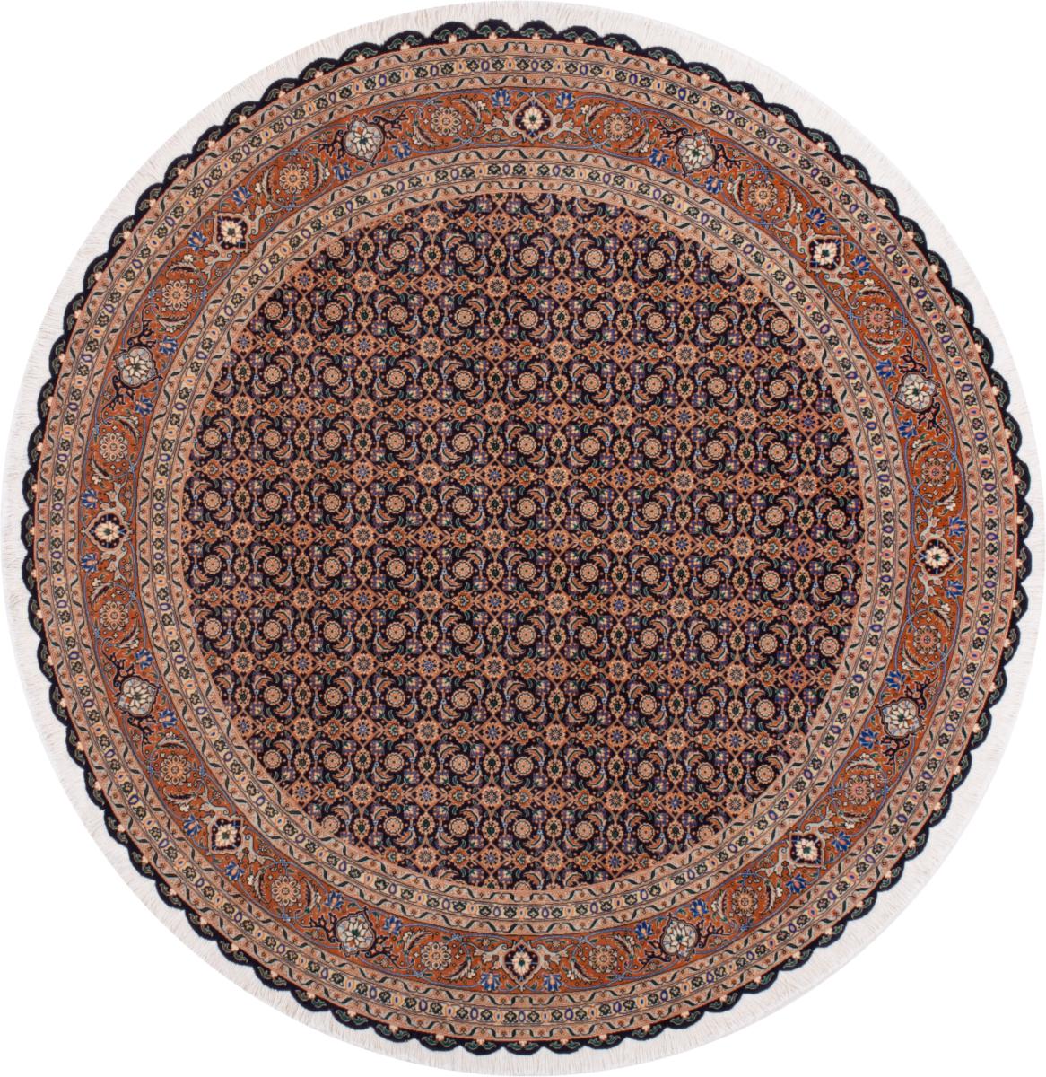 Tappeto persiano Tabriz 50Raj 194x196 194x196, Tappeto persiano Annodato a mano