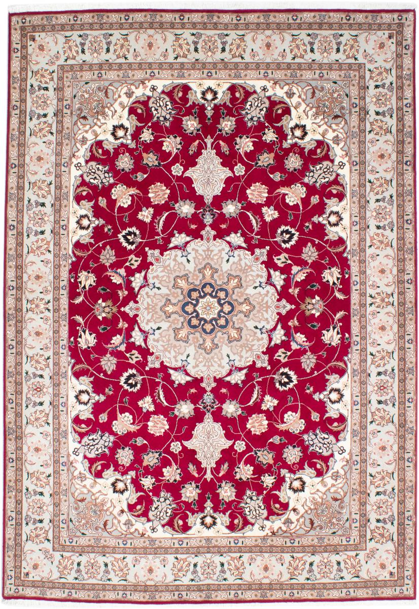 Tapete persa Tabriz 50Raj 237x165 237x165, Tapete persa Atado à mão