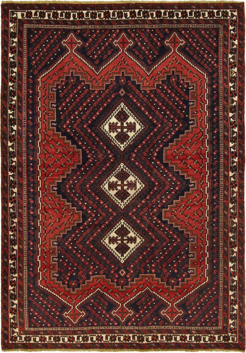 Persisk matta Sirjan 246x167 246x167, Persisk matta Knuten för hand