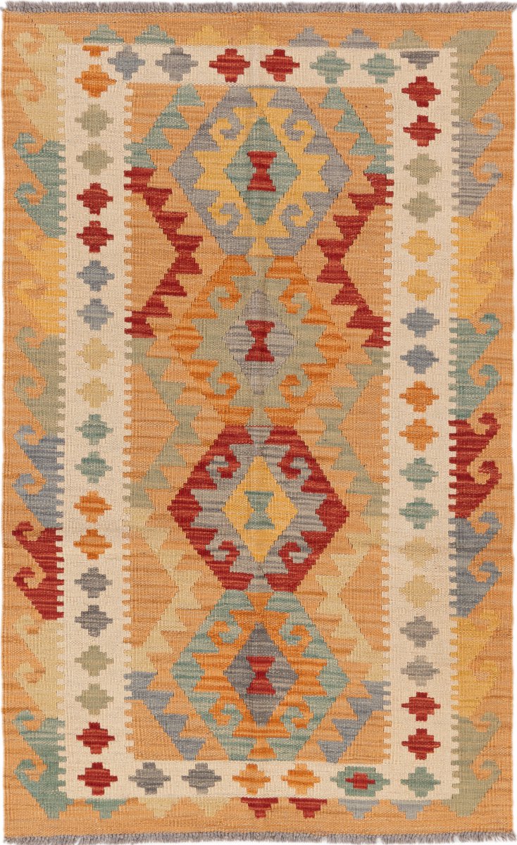 Afgański dywan Kilim Afghan 135x84 135x84, Dywan perski Ręcznie tkany