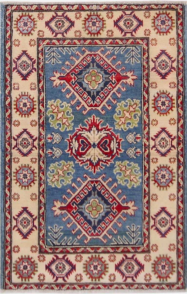 Afghansk tæppe Kazak Ghazni 128x79 128x79, Persisk tæppe Knyttet i hånden