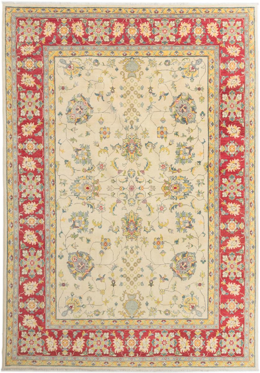Tapis afghan Kazak 353x250 353x250, Tapis persan Noué à la main