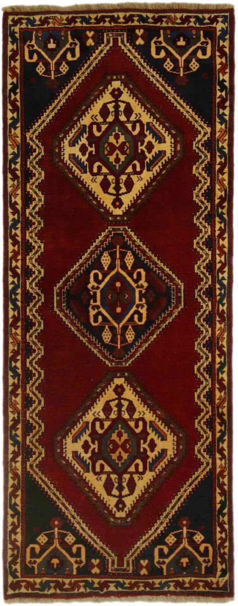 Persisk tæppe Shiraz 186x83 186x83, Persisk tæppe Knyttet i hånden