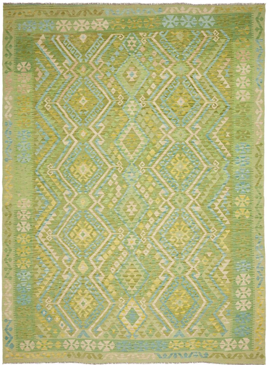 Afghanischer Teppich Kelim Afghan 345x253 345x253, Perserteppich Handgewebt