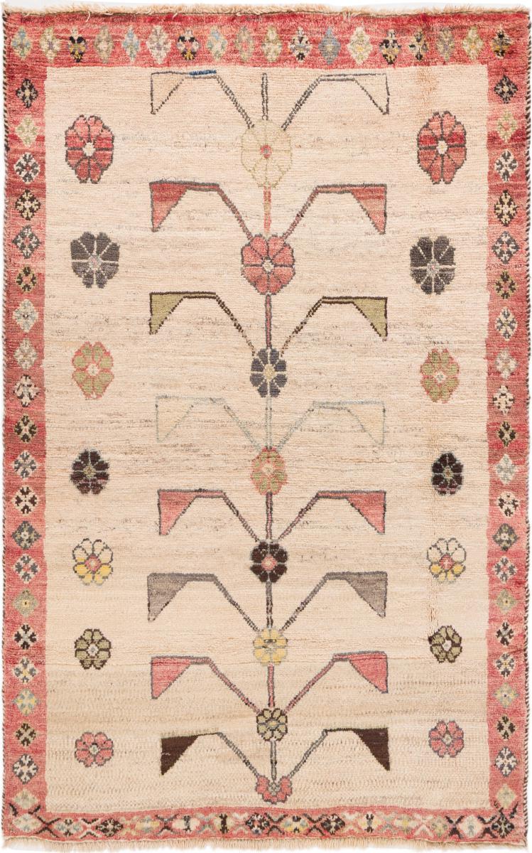 Alfombra persa Persia Gabbeh Ghashghai 158x101 158x101, Alfombra persa Anudado a mano