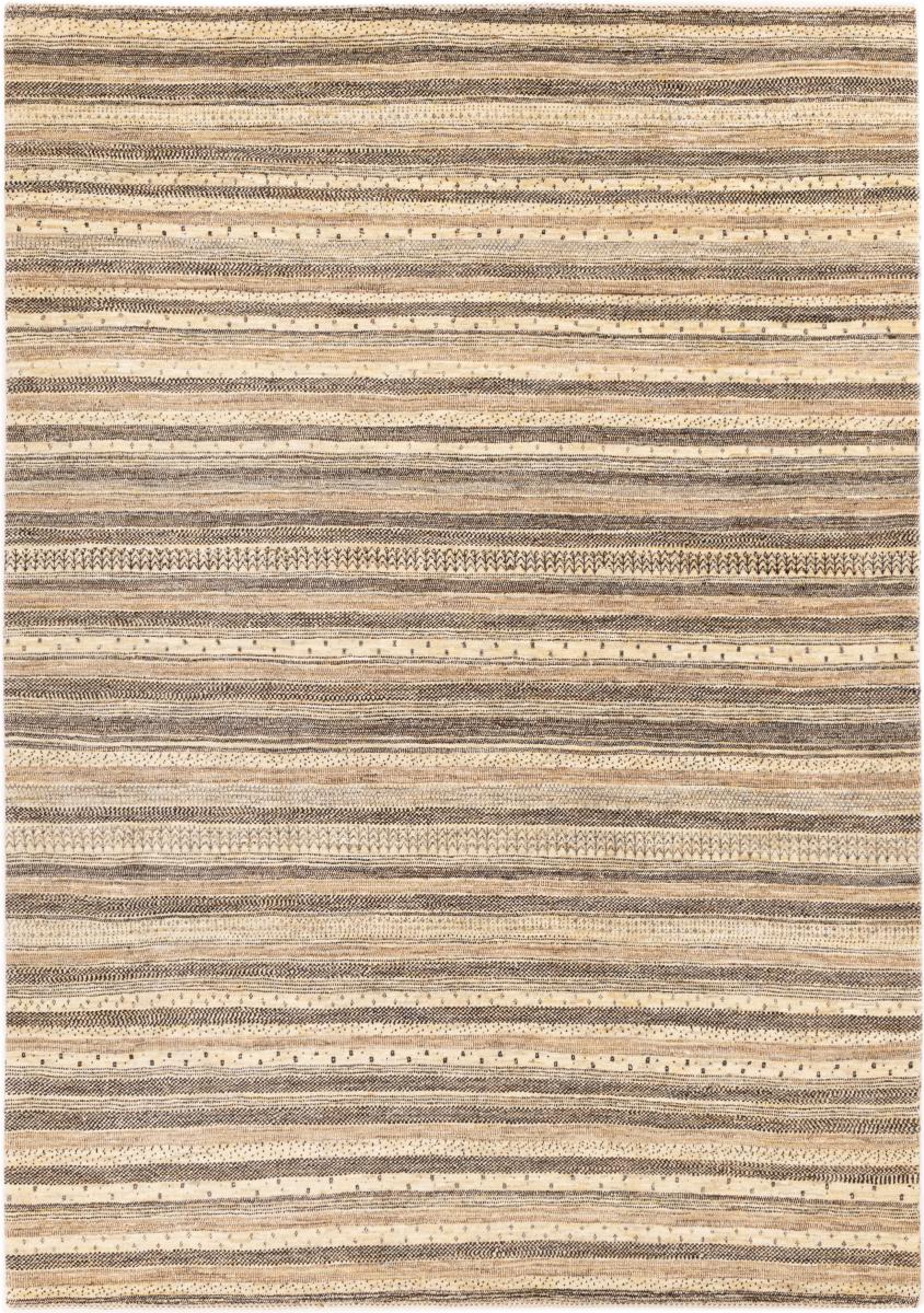 Persian Rug Persian Gabbeh Loribaft Tabiilbaft 9'6"x6'8" 9'6"x6'8", Persian Rug Knotted by hand