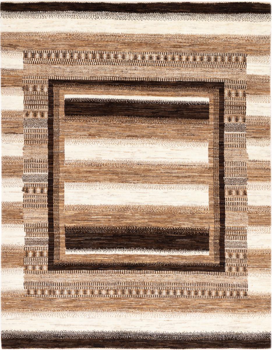 Tapis persan Persan Gabbeh Loribaft Essence 191x149 191x149, Tapis persan Noué à la main