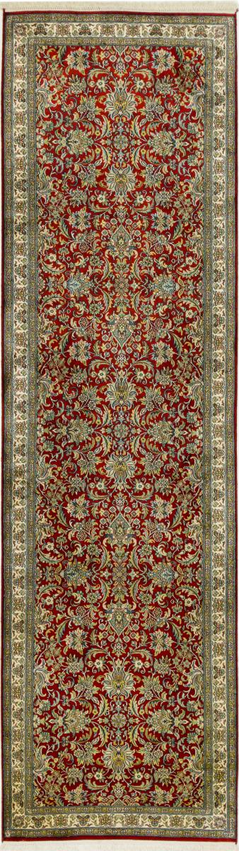 Indiaas tapijt Kasjmier Zijde 279x81 279x81, Perzisch tapijt Handgeknoopte