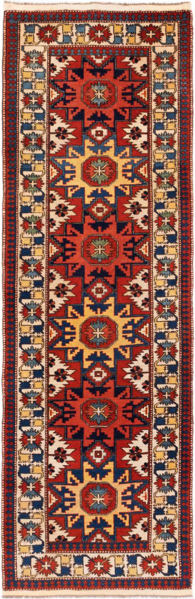 Orosz szőnyeg Kazak Antik 283x94 283x94, Perzsa szőnyeg Kézzel csomózott