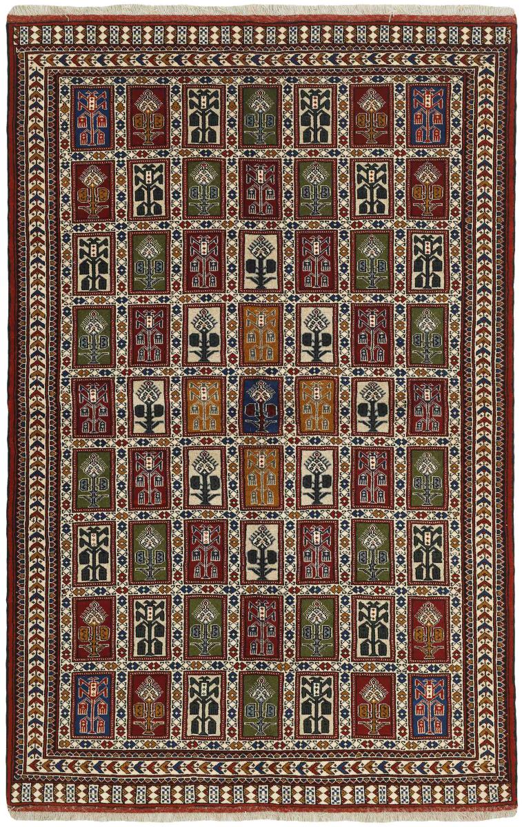 Perzsa szőnyeg Turkaman 8'1"x5'2" 8'1"x5'2", Perzsa szőnyeg Kézzel csomózva