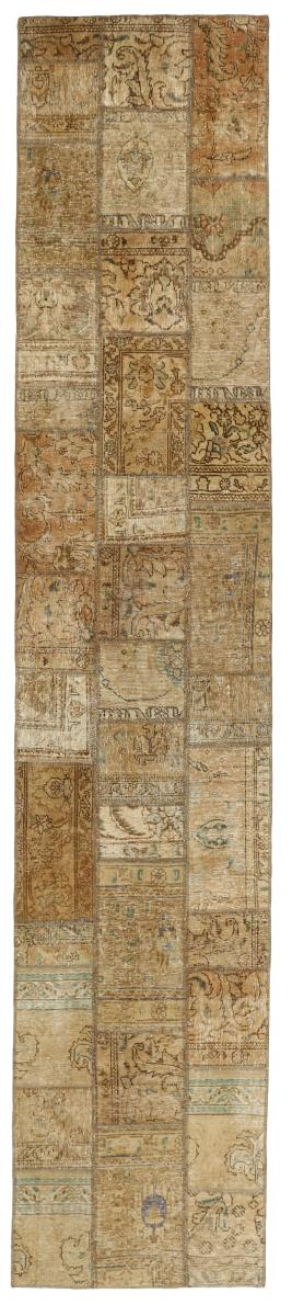 Persian Rug Patchwork 409x83 409x83, Persian Rug Knotted by hand