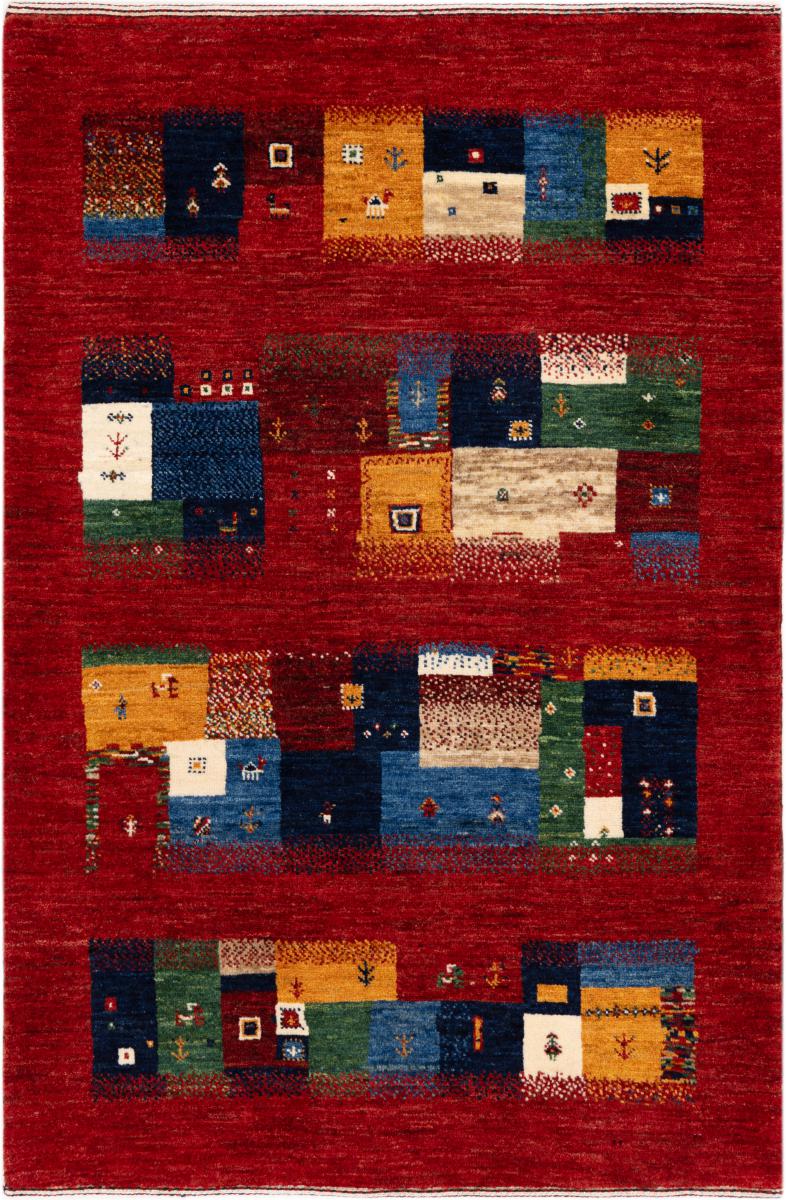 Persian rug Persian Gabbeh Loribaft Atelier 127x84 127x84, Persian rug Hand-knotted
