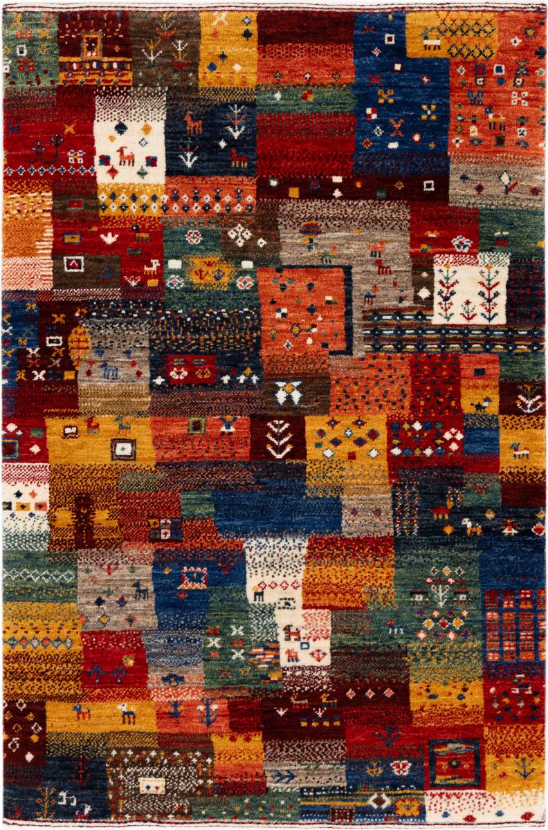 Tapete persa Persa Gabbeh Loribaft Atelier 119x79 119x79, Tapete persa Feito à mão