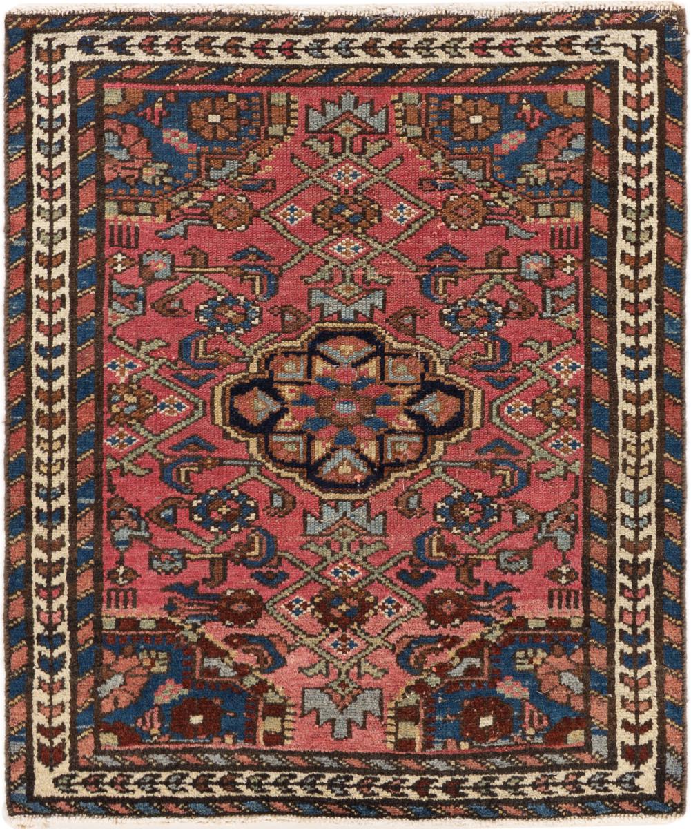 Persian Rug Bakhtiari Old 76x65 76x65, Persian Rug Knotted by hand