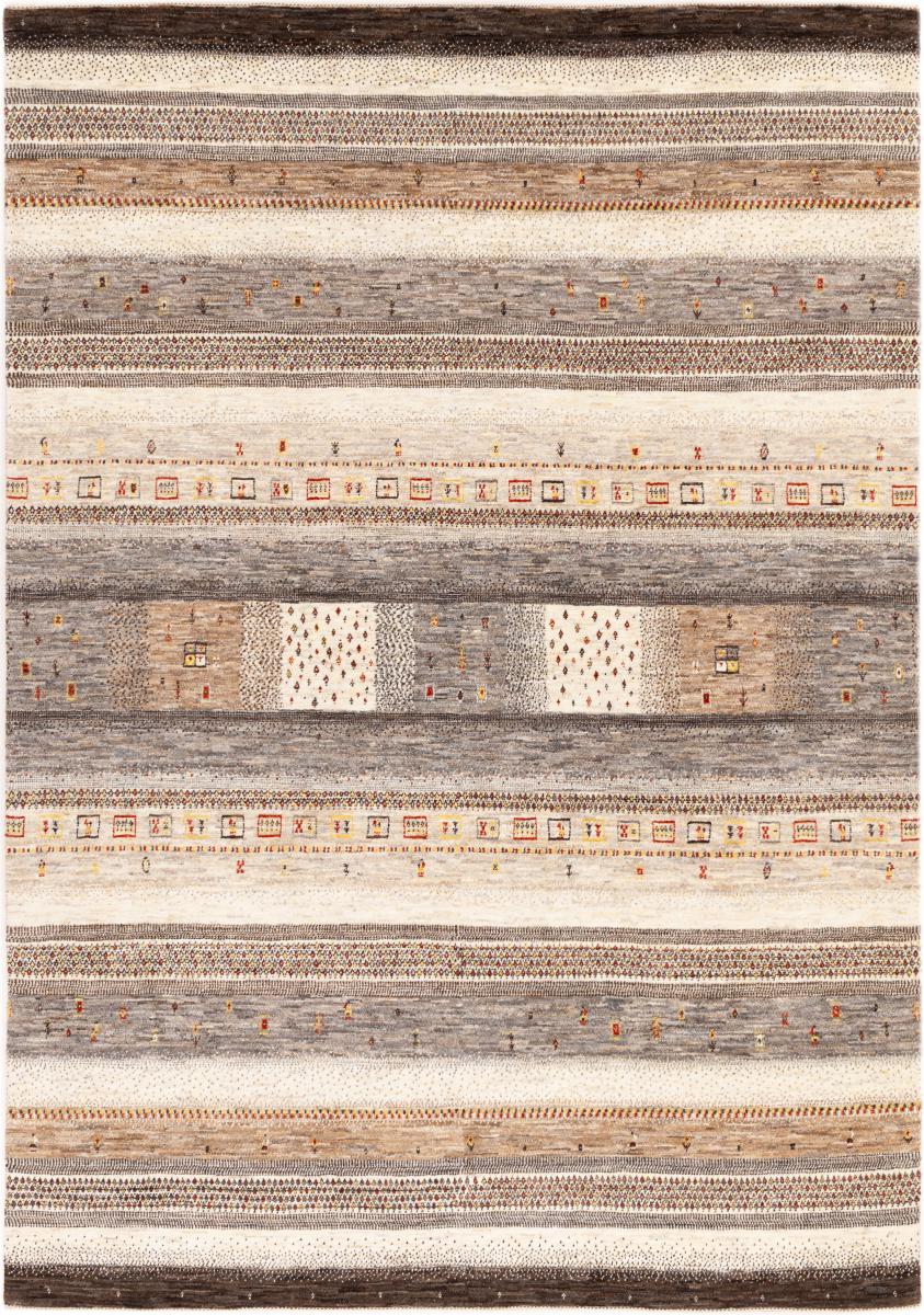 Tapis persan Persan Gabbeh Loribaft Tabiilbaft 301x209 301x209, Tapis persan Noué à la main