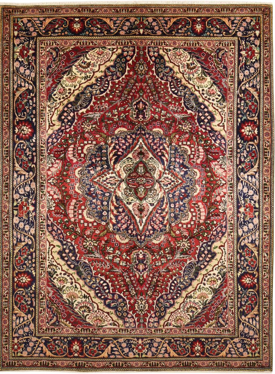 Tapete persa Tabriz 280x209 280x209, Tapete persa Atado à mão