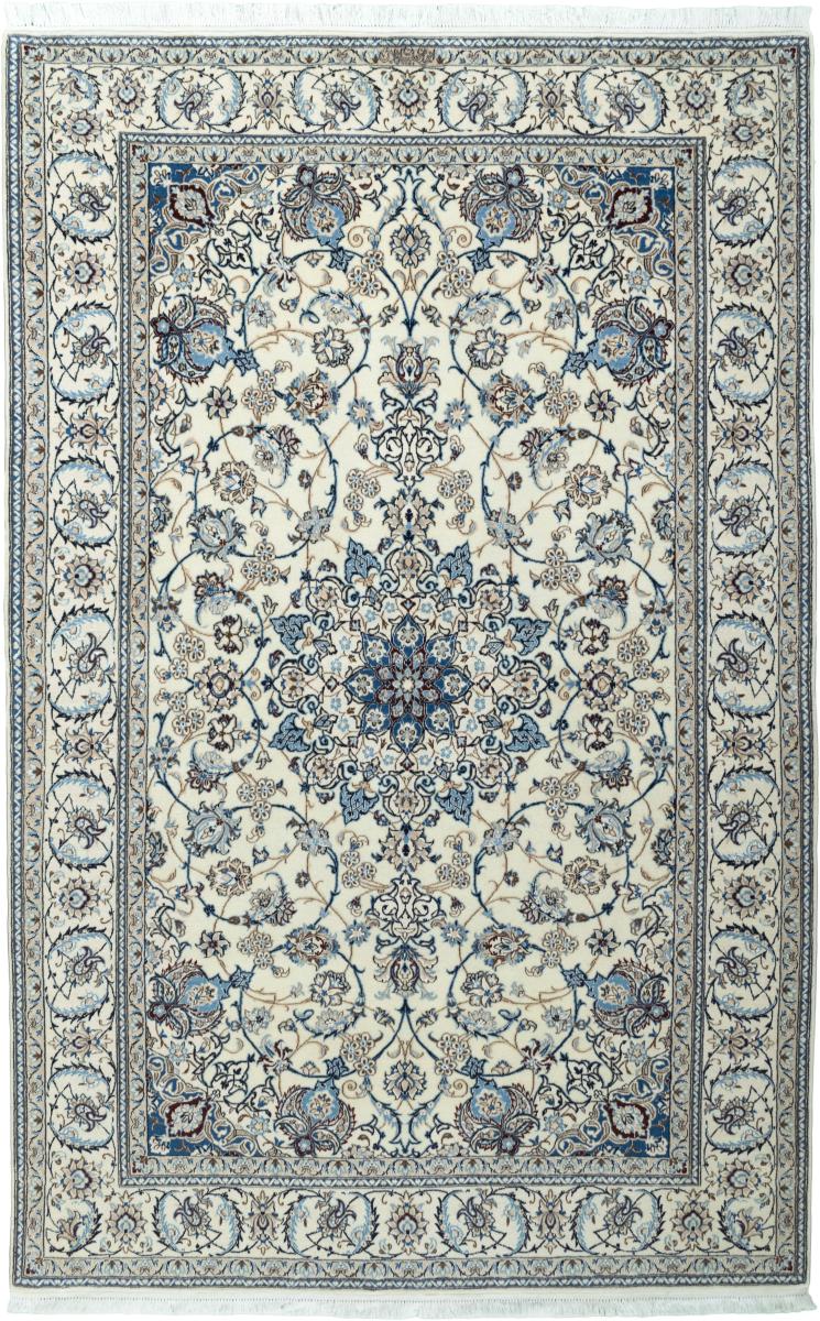 Tapis persan Naïn 6La 198x128 198x128, Tapis persan Noué à la main