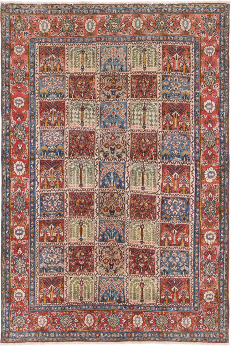 Persian Rug Qum 199x134 199x134, Persian Rug Knotted by hand