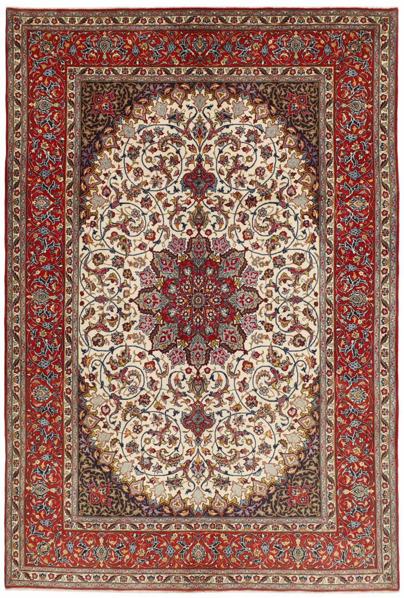 Persian Rug Isfahan 301x201 301x201, Persian Rug Knotted by hand
