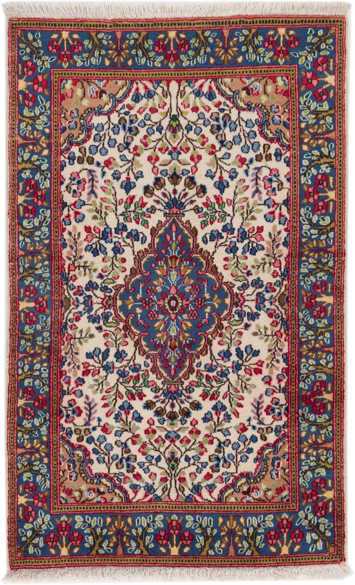 Perserteppich Kerman 150x92 150x92, Perserteppich Handgeknüpft