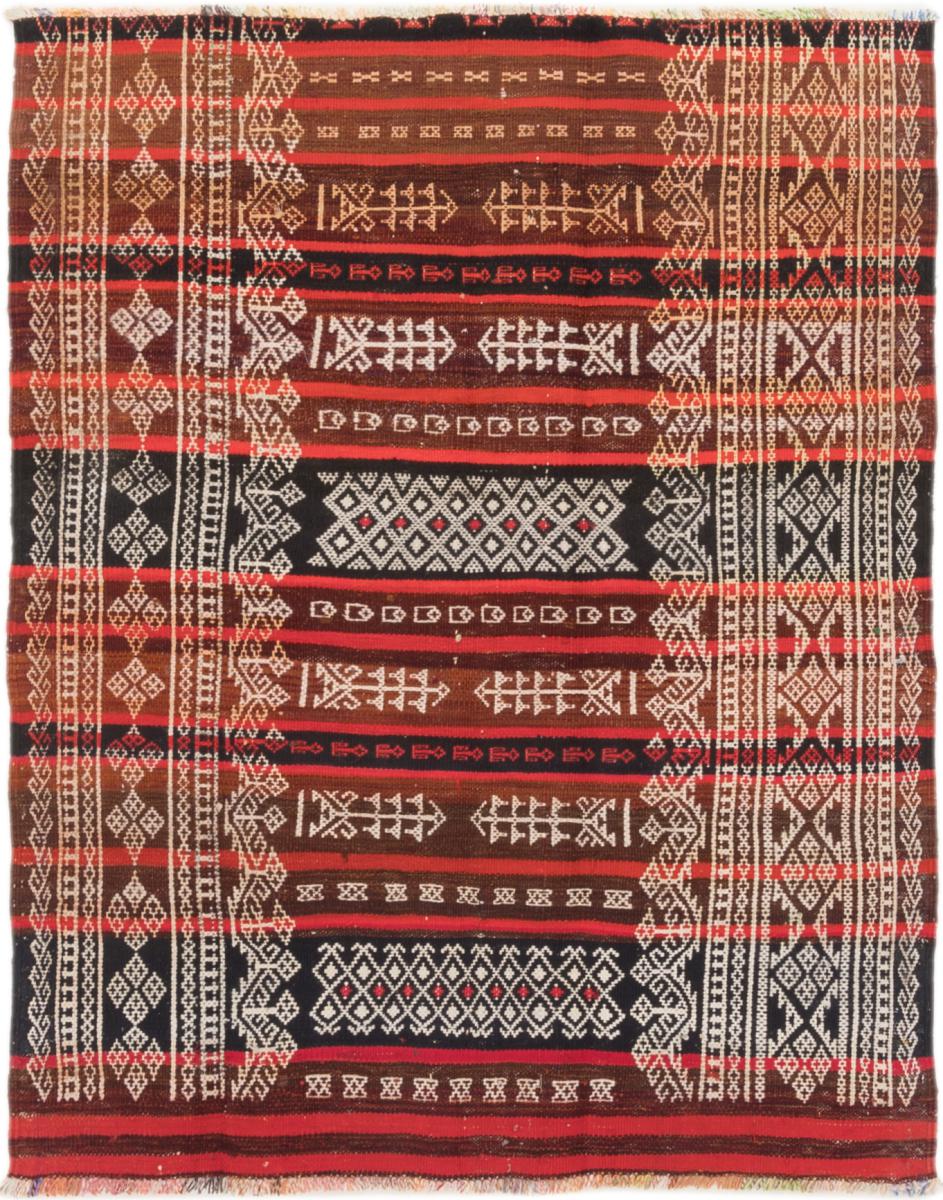 Afgán szőnyeg Kilim Afgán 148x118 148x118, Perzsa szőnyeg szőttesek