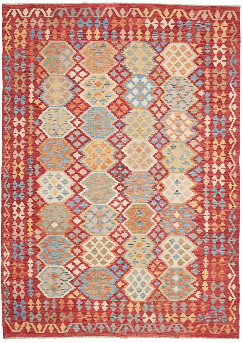 Tappeto Afgano Kilim Afghan 296x205 296x205, Tappeto persiano Tessuto a mano