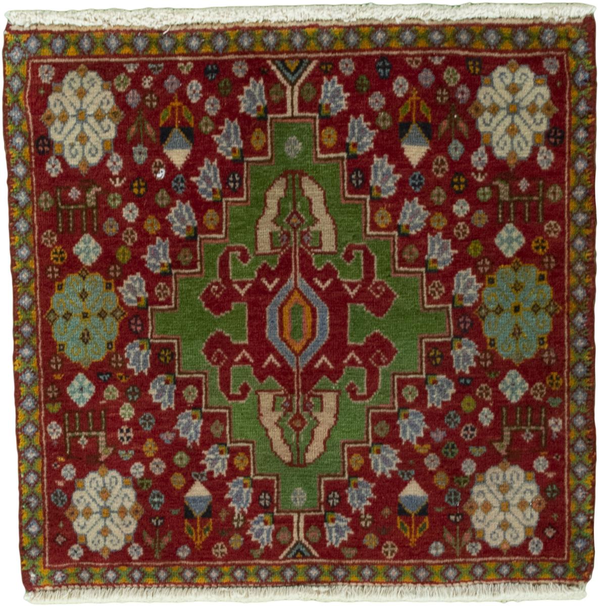 Tappeto persiano Shiraz 46x49 46x49, Tappeto persiano Annodato a mano