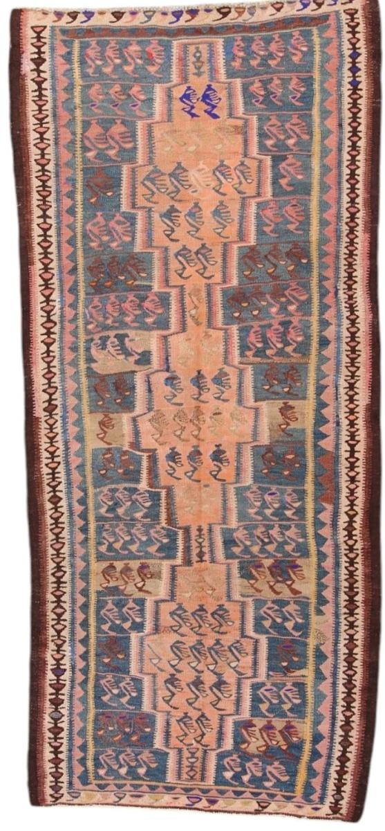 Persian Rug Kilim Fars Antique 289x119 289x119, Persian Rug Woven by hand