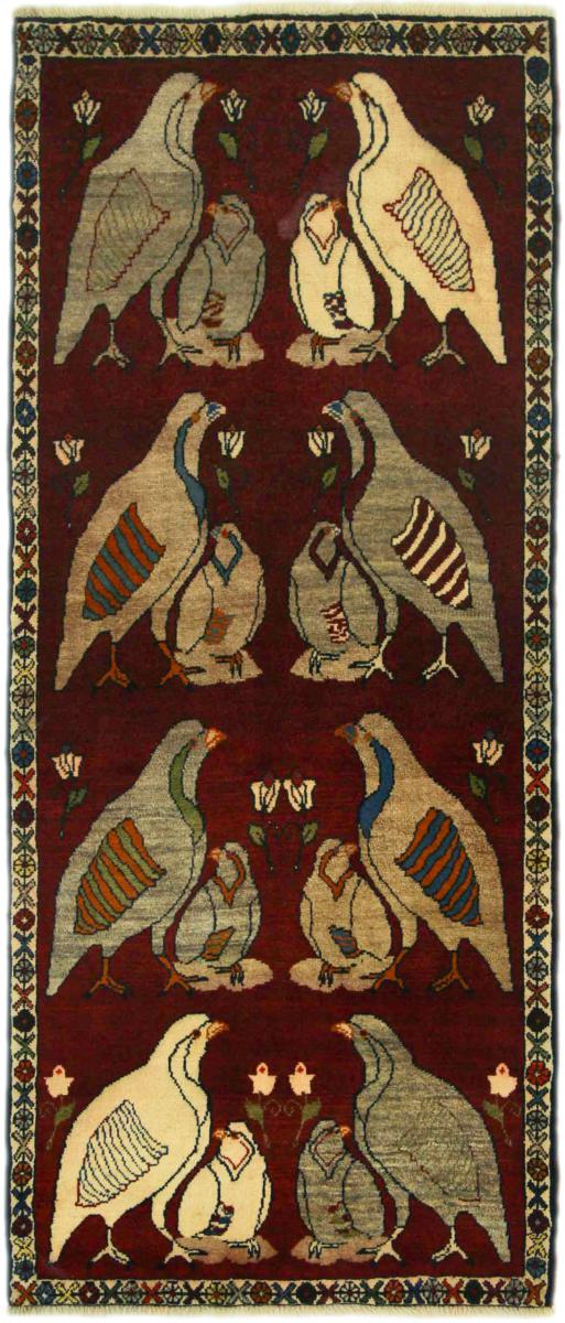 Persisk tæppe Shiraz 194x84 194x84, Persisk tæppe Knyttet i hånden