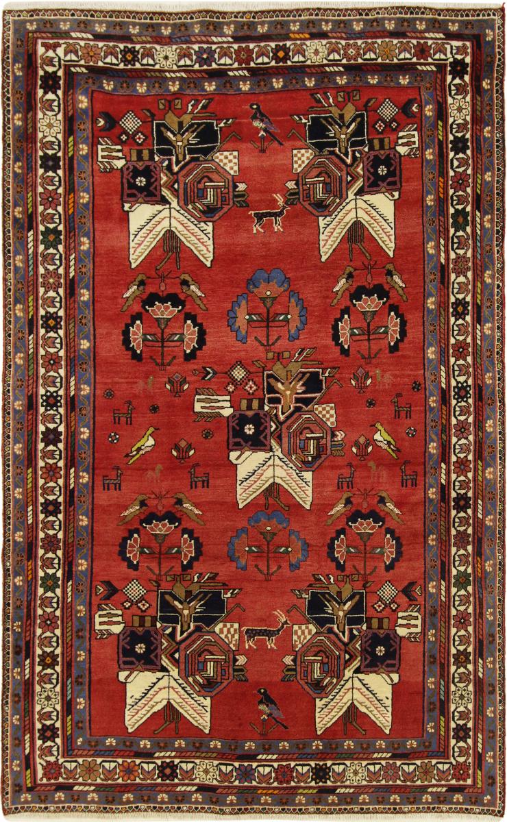 Persisk matta Sirjan 257x164 257x164, Persisk matta Knuten för hand