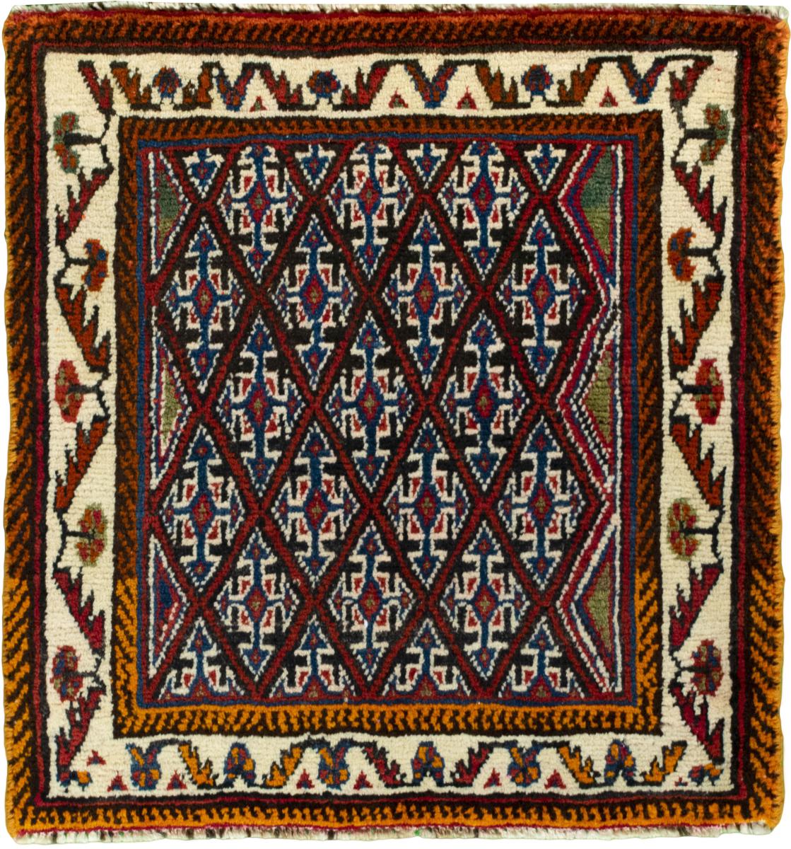 Perserteppich Shiraz 63x61 63x61, Perserteppich Handgeknüpft