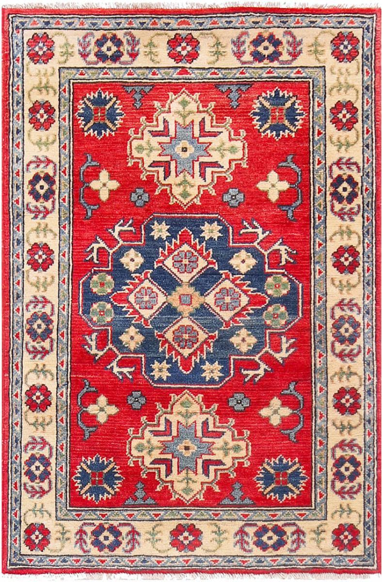 Afghaans tapijt Kazak Ghazni 122x79 122x79, Perzisch tapijt Handgeknoopte