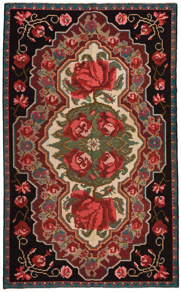  Kilim Rosen Antigo 304x188 304x188, Tapete persa Tecido à mão