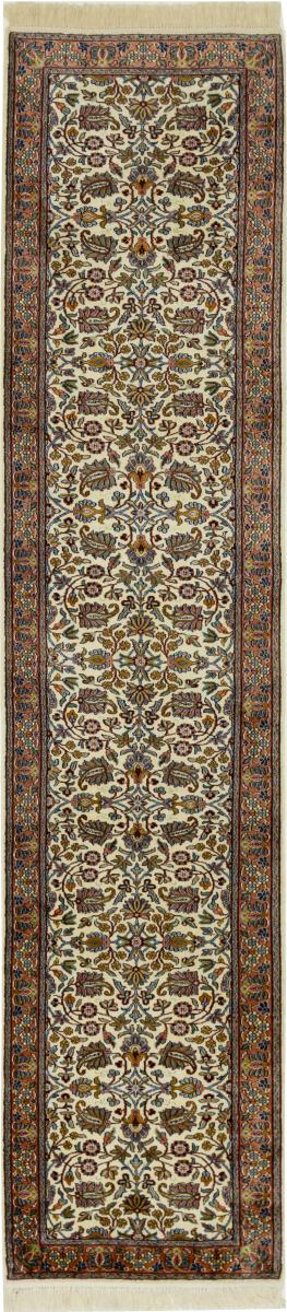 Indiaas tapijt Kasjmier Zijde 302x67 302x67, Perzisch tapijt Handgeknoopte