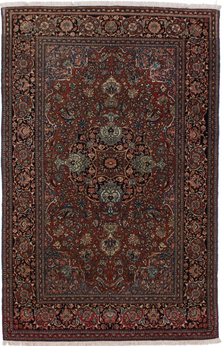 Persian Rug Isfahan Ahmad Antique 221x139 221x139, Persian Rug Knotted by hand