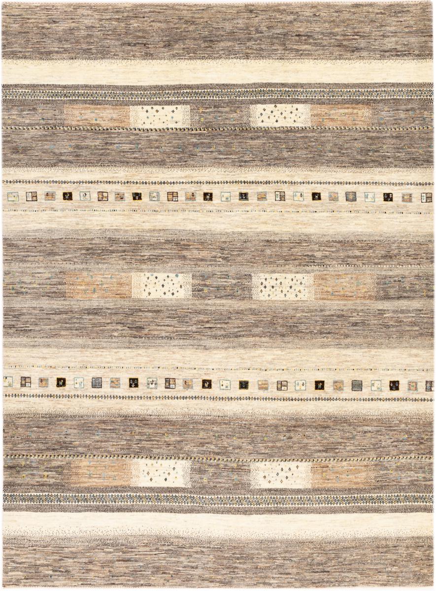 Tapis persan Persan Gabbeh Loribaft Tabiilbaft 291x213 291x213, Tapis persan Noué à la main