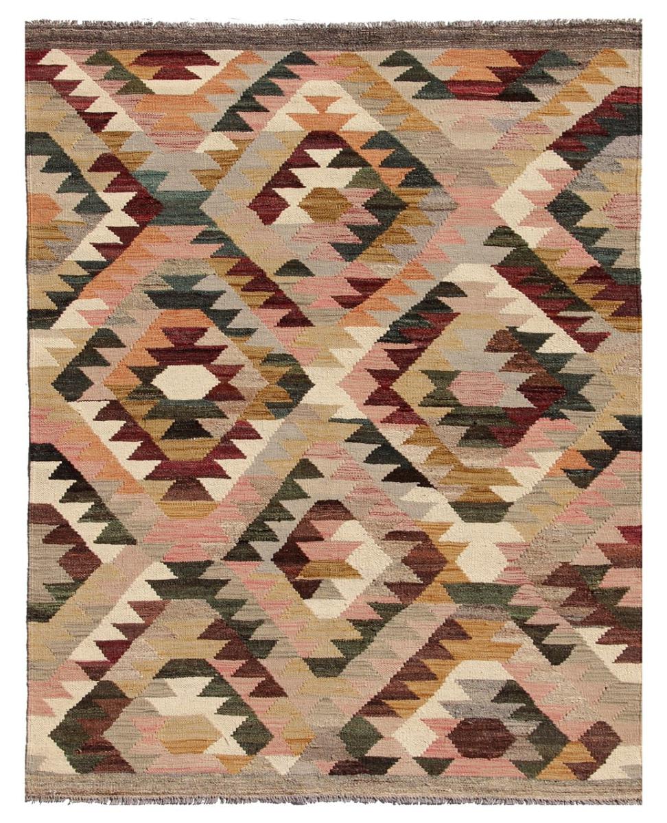 Afghan rug Kilim Afghan Heritage 5'9"x4'1" 5'9"x4'1", Persian Rug Woven by hand