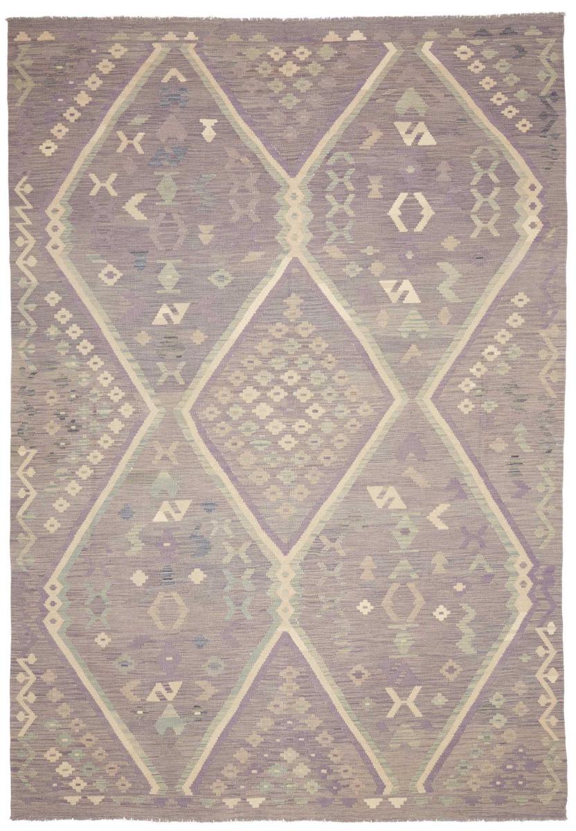 Afghaans tapijt Kelim Afghan 354x240 354x240, Perzisch tapijt Handgeweven
