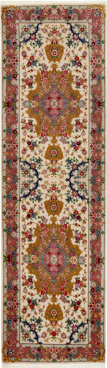 Tapete persa Tabriz 50Raj 308x91 308x91, Tapete persa Atado à mão